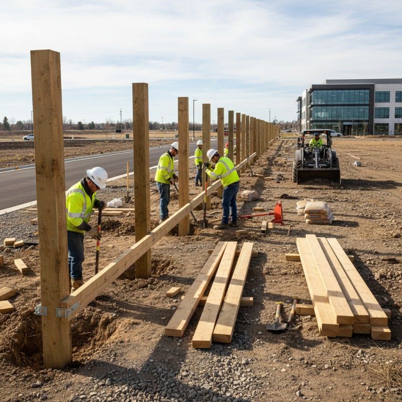 Board Fence Installation