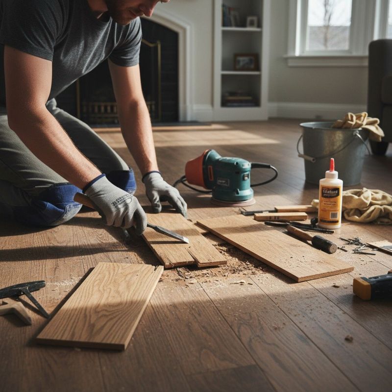 Hardwood Floor Staining